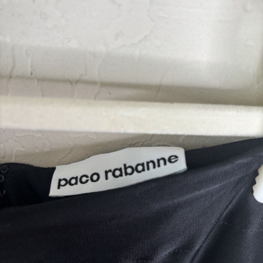 Paco Rabanne Black Lace Maxi Skirt - Picture 5 of 7